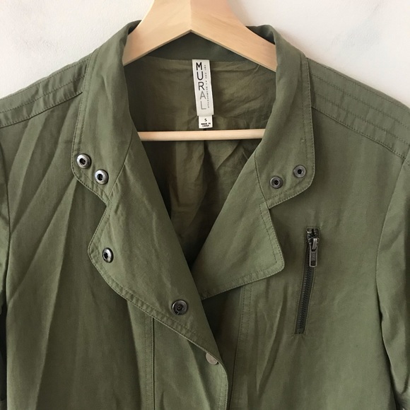 Mural military inspired short sleeved jacket - Picture 13 of 13